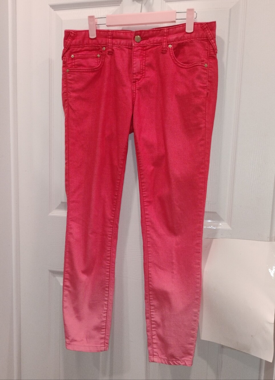 ✨Free People Ombre Cropped Skinny Jeans 28